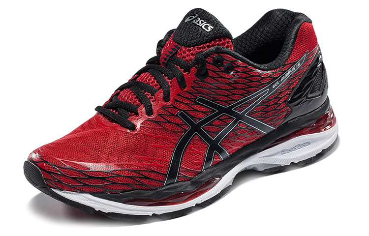 Order Asics Gel-Nimbus 18 耐磨防滑 低筒運動跑步鞋 紅黑