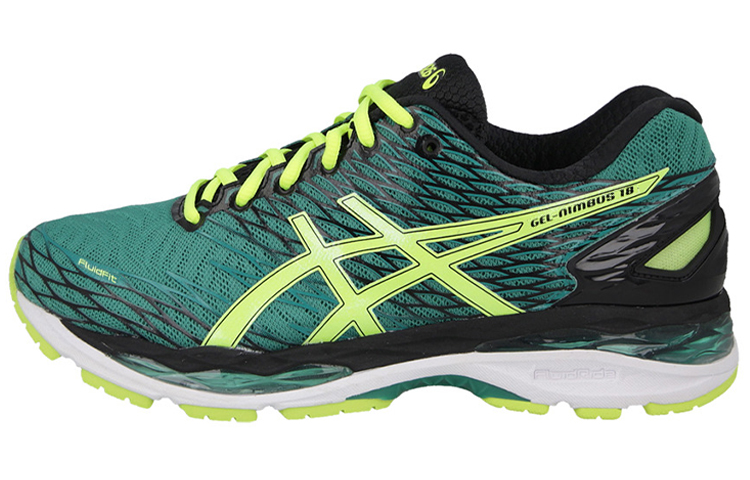 ASICS Gel-Nimbus 18 Pine Flash Yellow Black 'Teal' T600N-8807