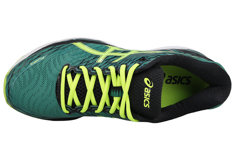 Lookbook Asics GEL-Nimbus 18 運動 耐磨防滑 低筒 跑步鞋 男款 綠黃