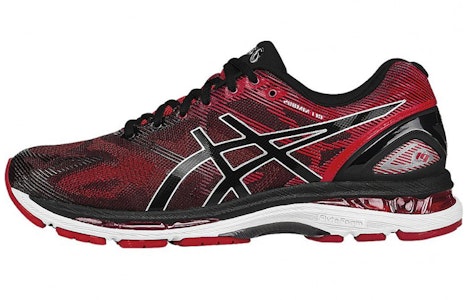 Asics GEL-Nimbus 19 緩衝 輕量運動 回彈 低筒 跑步鞋 男款 黑紅 Buy Asics GEL-Nimbus 19 緩衝 輕量運動 回彈 低筒 跑步鞋 男款 黑紅