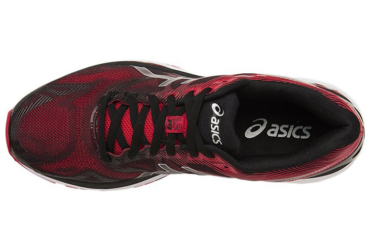 Lookbook 아식스 젤 님버스 19 블랙/레드 (Asikseu Jel Nimbeoseu 19 Beullaek/Redeu) T700N-9023