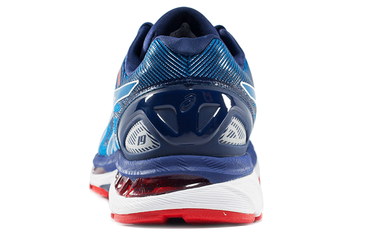 Purchase Asics Gel-Nimbus 19 耐磨防滑減震 低筒跑步鞋 藍 2E寬