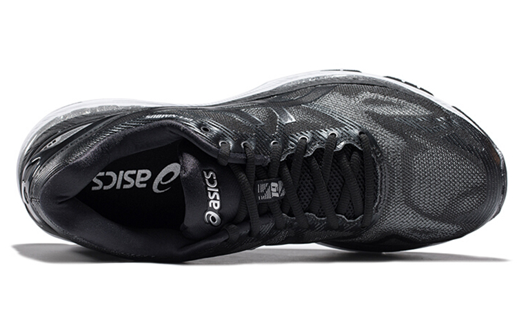 Shop 亞瑟士 GEL-Nimbus 19 低幫 跑步鞋 男款 黑