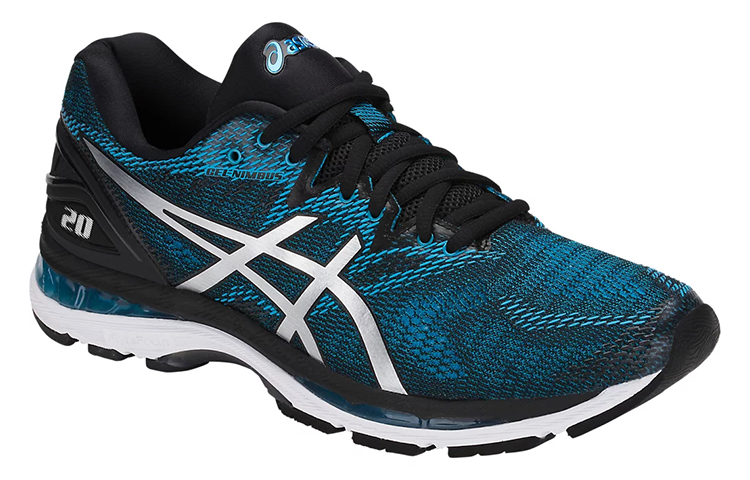 Shop ASICS GEL-Nimbus 20 ''Blauw Zwart'' T800N-4101