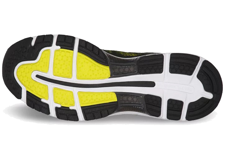 Sizing ASICS Gel-Nimbus 20 Sulphur Spring/Hitam/Putih T800N-8990