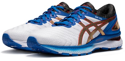 ASICS Gel-Nimbus 22 Gundam 'Putih Biru' 1011B285-100 Order ASICS Gel-Nimbus 22 Gundam 'Putih Biru' 1011B285-100