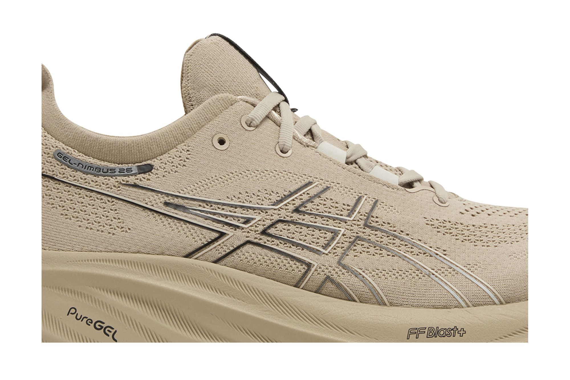 Lookbook ASICS Gel Nimbus 26 '羽毛灰黑' 运行鞋 1011B794-021