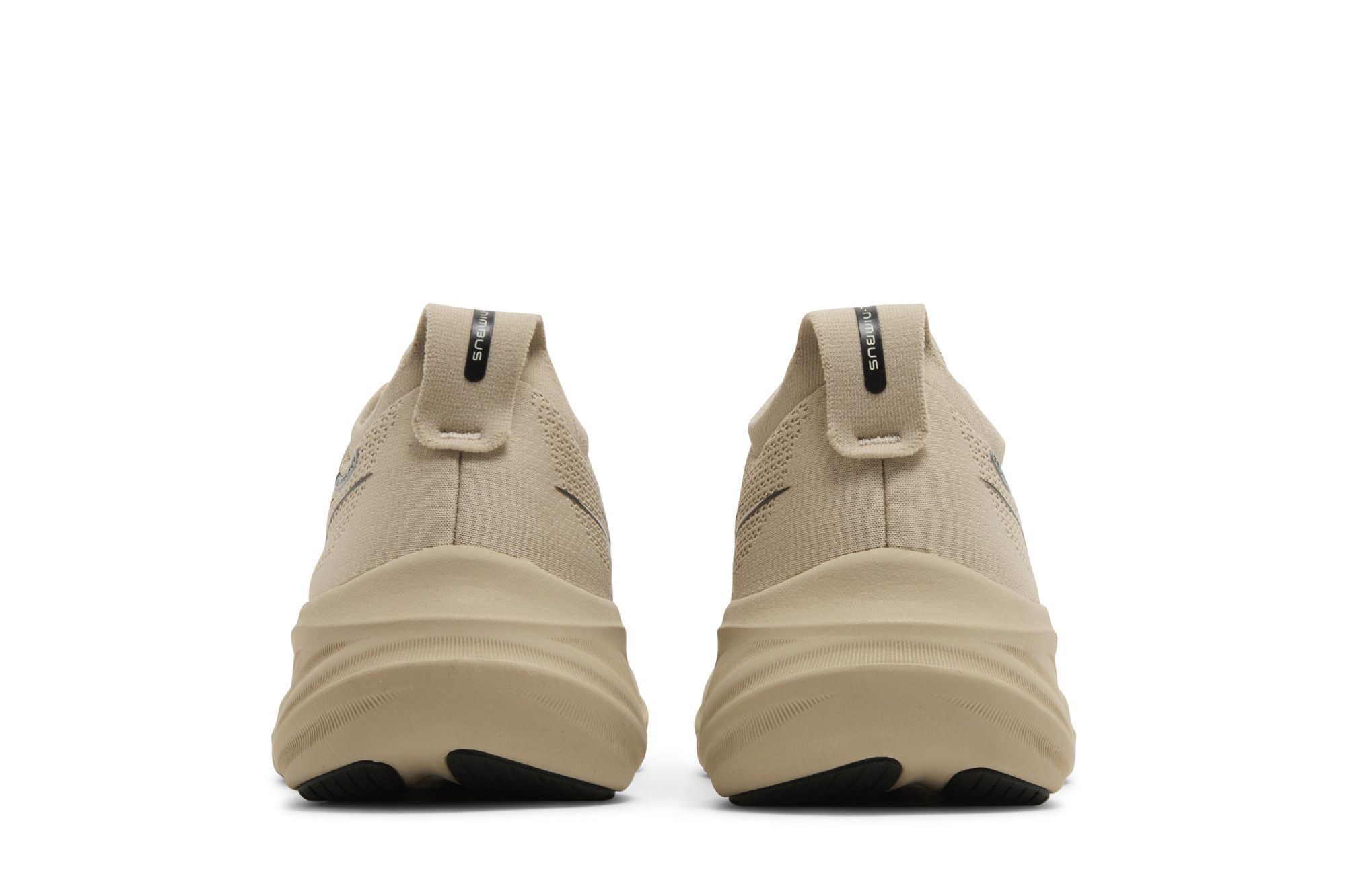 Sizing ASICS Gel Nimbus 26 '羽毛灰黑' 运行鞋 1011B794-021