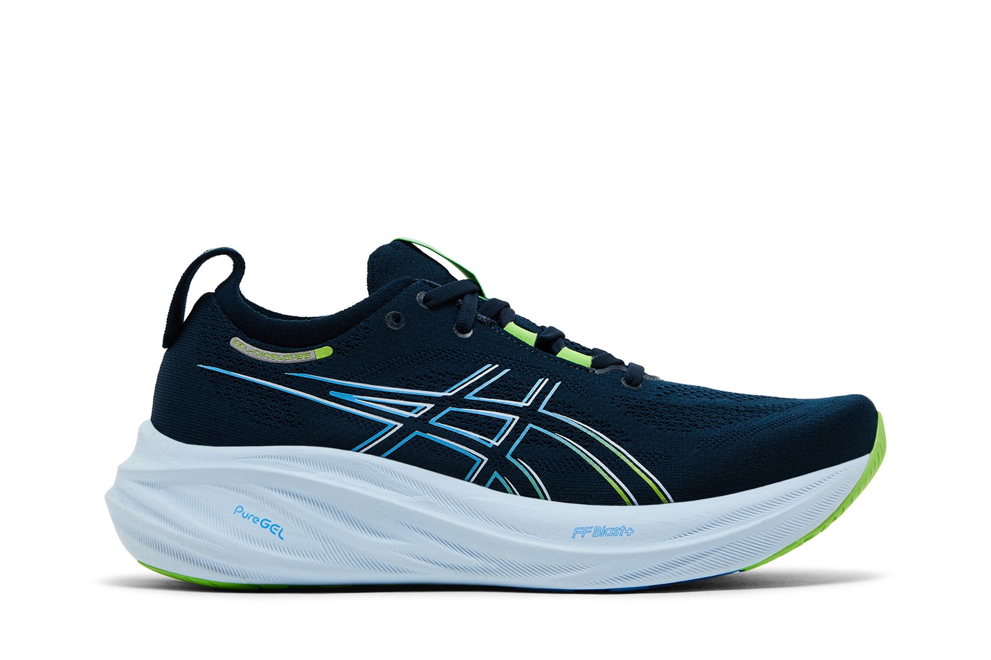 ASICS Gel-Nimbus 26 'French Blue Electric Lime' 1011B794-400