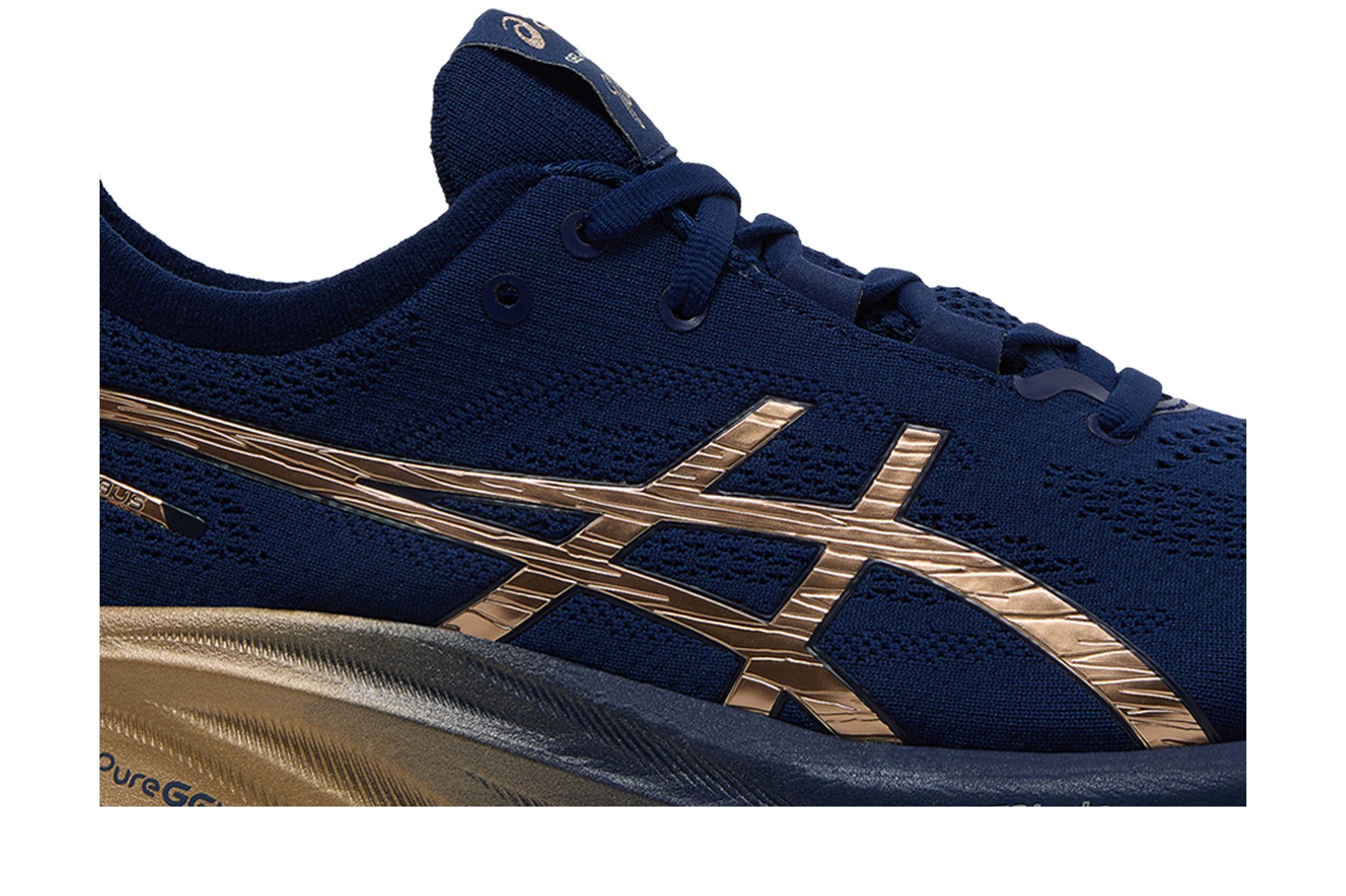 Lookbook Asics GEL-NIMBUS 26 舒適耐用減震防滑抗衝擊支撐 低筒 休閒跑步鞋 男款 深藍色