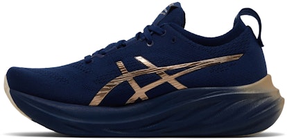 Asics GEL-NIMBUS 26 舒適耐用減震防滑抗衝擊支撐 低筒 休閒跑步鞋 男款 深藍色 Lookbook Asics GEL-NIMBUS 26 舒適耐用減震防滑抗衝擊支撐 低筒 休閒跑步鞋 男款 深藍色