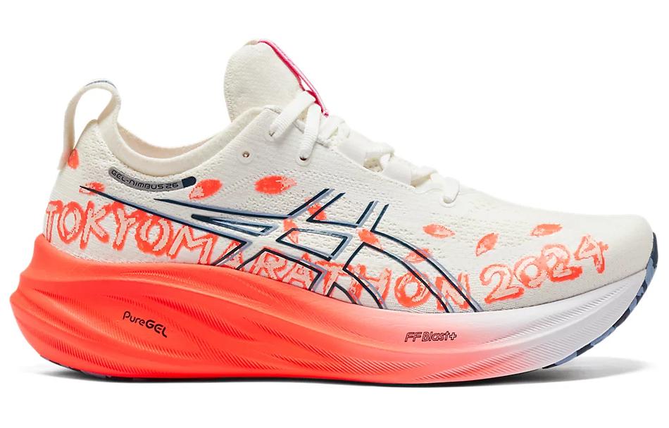 ASICS Gel-Nimbus 26 Tokyo 'White Flash Coral' 圖 2