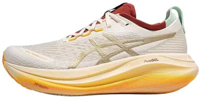 ASICS GEL-Nimbus 27 Beige Running Shoes Comfortable Casual Sneakers 1011C094-100 ASICS GEL-Nimbus 27 Beige Running Shoes Comfortable Casual Sneakers 1011C094-100