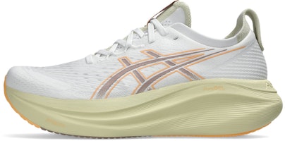ASICS GEL-NIMBUS 27 Extra Wide Kasut Lari Putih/Fawn 1011B957-102 Cheap ASICS GEL-NIMBUS 27 Extra Wide Kasut Lari Putih/Fawn 1011B957-102