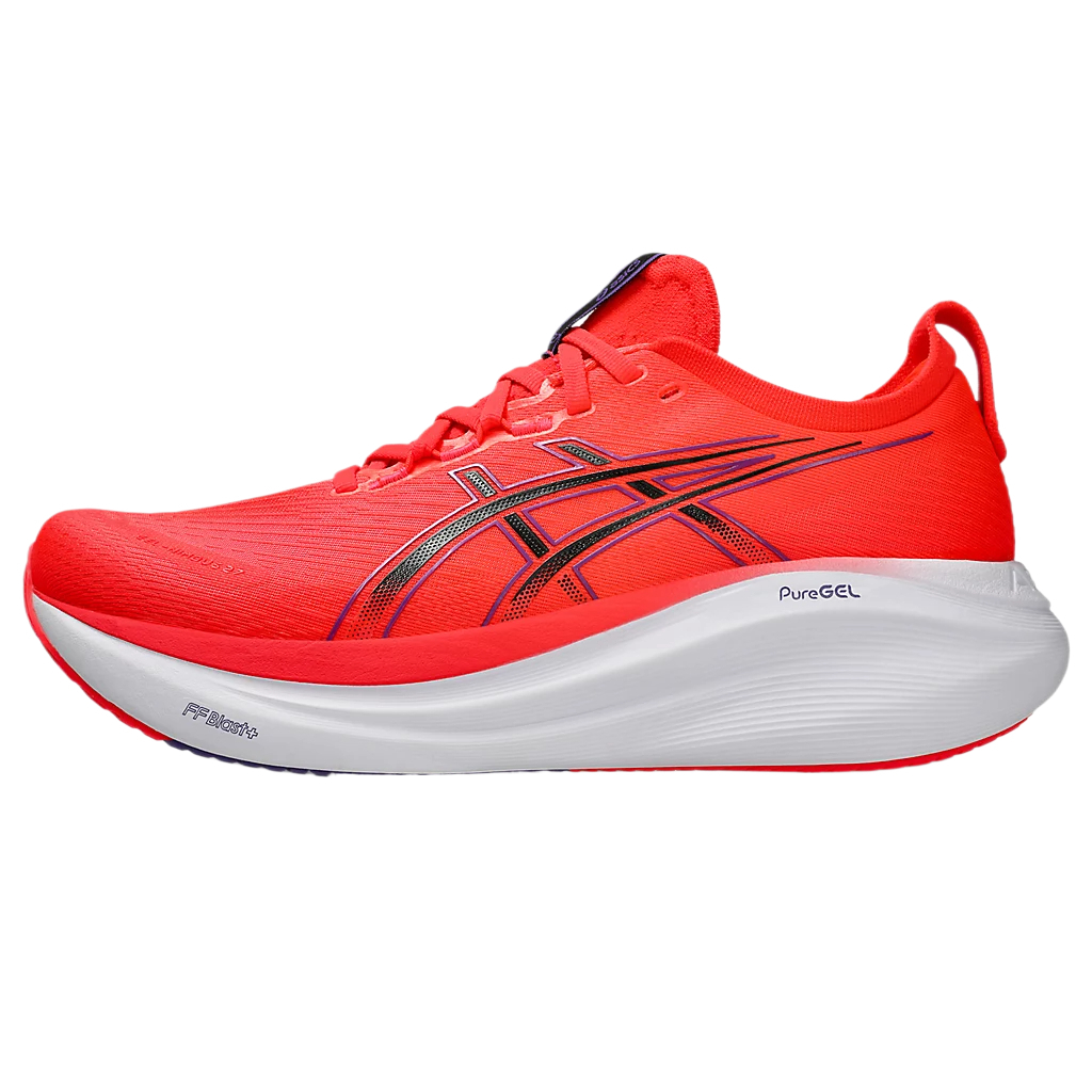 Asics GEL-NIMBUS 27 Red Running Shoes - Comfortable & Stylish 1011B958-600