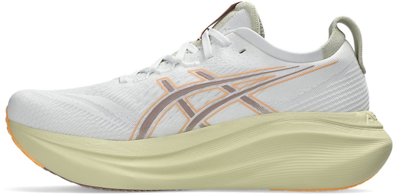 ASICS ゲルニンバス 27 ランニングシューズ ホワイト/フォーン 1011B958-102 Shop ASICS ゲルニンバス 27 ランニングシューズ ホワイト/フォーン 1011B958-102