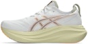 Shop ASICS GEL-NIMBUS 27 Running Shoes White/Fawn 1011B958-102