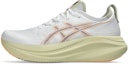 Cheap ASICS GEL-NIMBUS 27 Running Shoes White/Fawn 1011B958-102