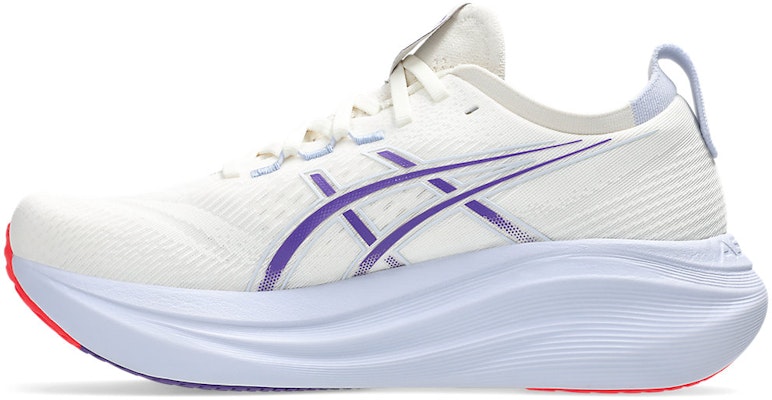 아식스 젤 님버스 27 도쿄 러닝화 크림/에도 퍼플 1011C120-500 Shop 아식스 젤 님버스 27 도쿄 러닝화 크림/에도 퍼플 1011C120-500