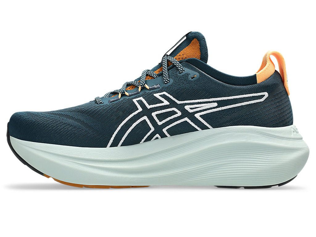 Shop ASICS GEL-NIMBUS 27 Zapatillas Trail Running Nature Bathing/Tranquil Teal 1011C136-300