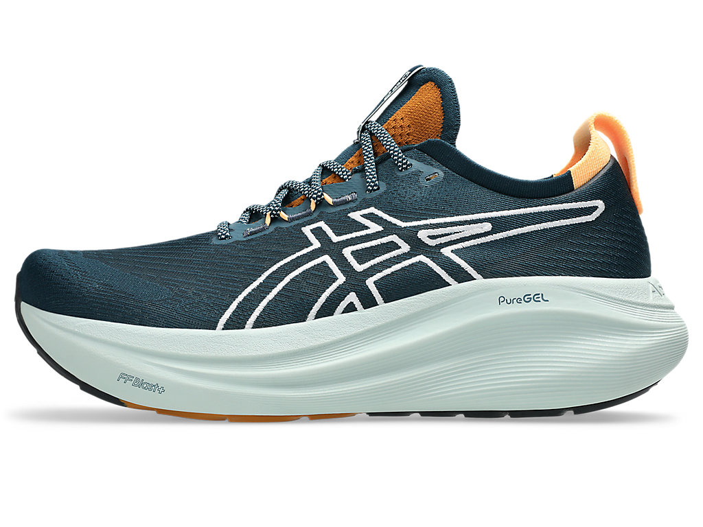 Cheap ASICS GEL-NIMBUS 27 Zapatillas Trail Running Nature Bathing/Tranquil Teal 1011C136-300
