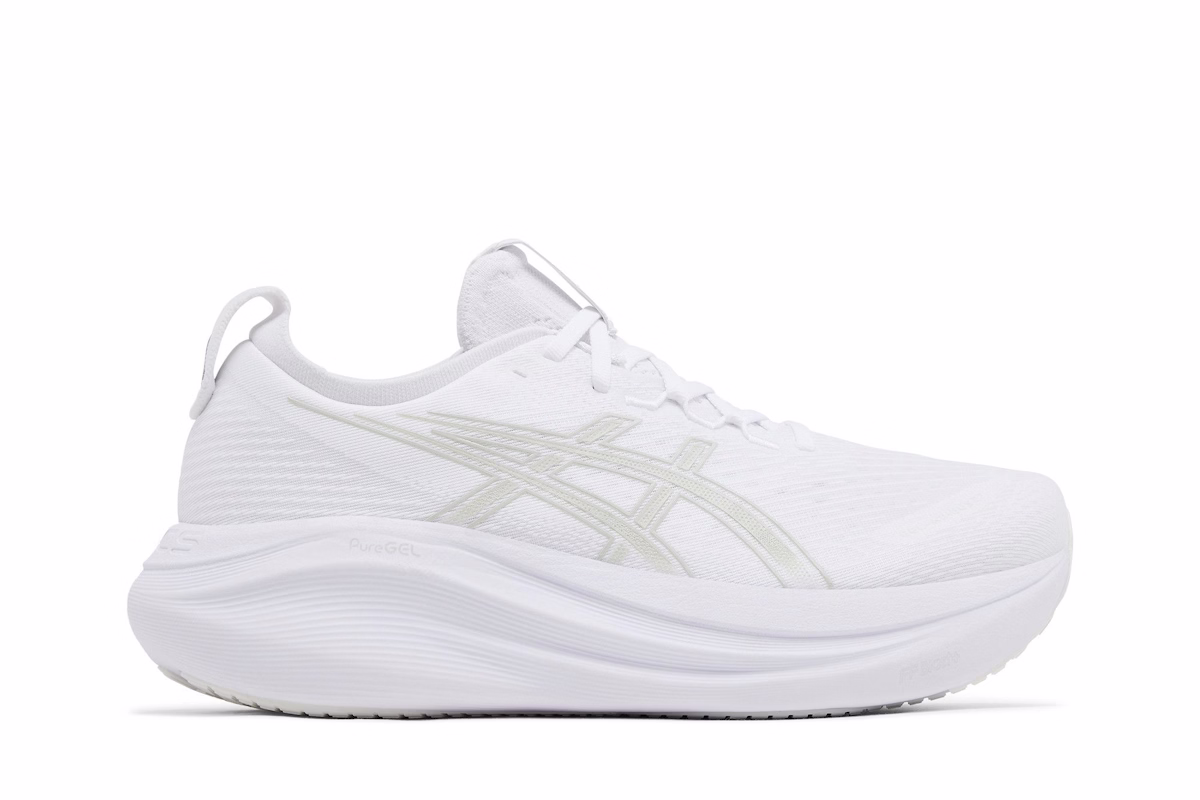 ASICS Gel Nimbus 27 'White Glacier Grey'