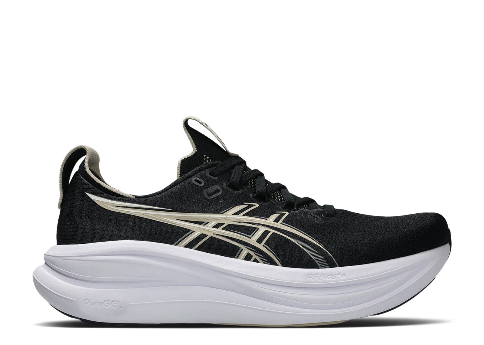 ASICS GEL-Nimbus 28 2E Wide 'Black Feather Grey' 1011C144-002
