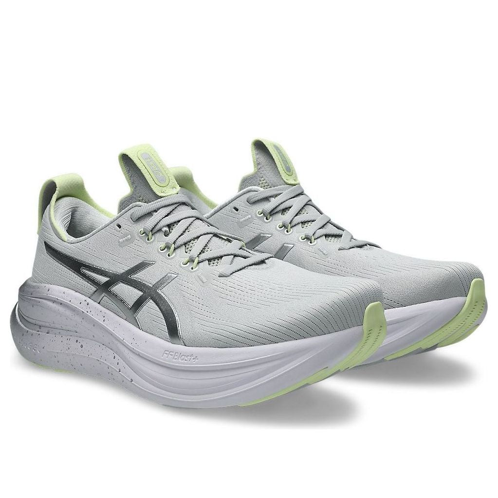 Lookbook ASICS Gel-Nimbus 28 ''Platino Verde Glow'' 1011C310-020