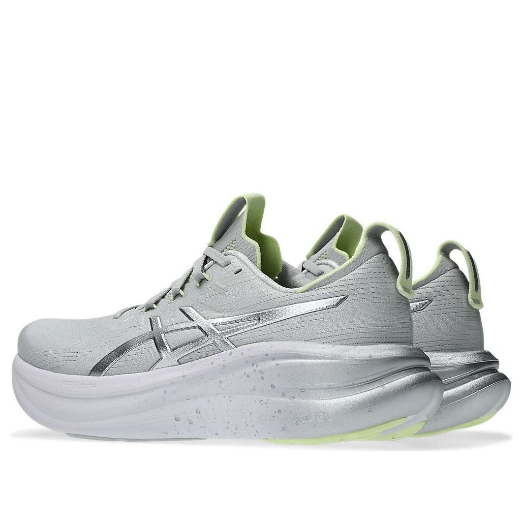 Shop ASICS Gel-Nimbus 28 ''Platino Verde Glow'' 1011C310-020