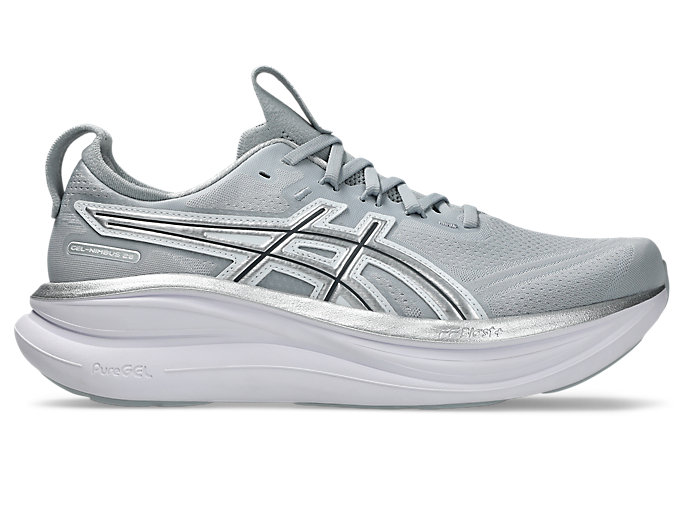 ASICS GEL-NIMBUS 28 ATC Running Shoes Piedmont Grey/Pure Silver 1011C222-020