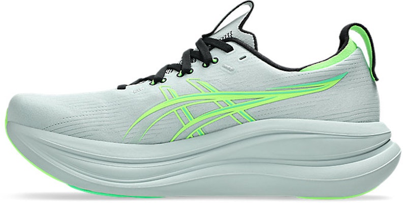 아식스 젤 님버스 28 엑스트라 와이드 러닝화 콜드 모스/일루미네이트 그린 1011C145-400 Shop 아식스 젤 님버스 28 엑스트라 와이드 러닝화 콜드 모스/일루미네이트 그린 1011C145-400