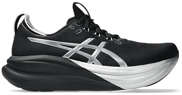 ASICS GEL-NIMBUS 28 Platinum Kasut Lari Platinum/Hitam 1011C214-001 Buy ASICS GEL-NIMBUS 28 Platinum Kasut Lari Platinum/Hitam 1011C214-001