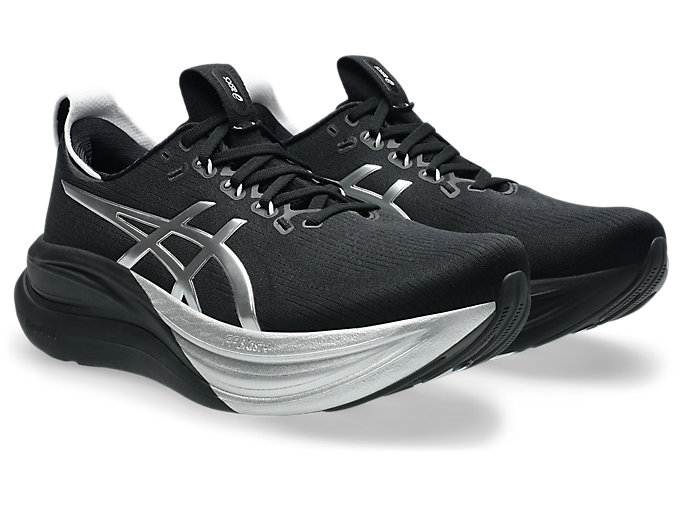 Order ASICS GEL-NIMBUS 28 Platinum Kasut Lari Platinum/Hitam 1011C214-001