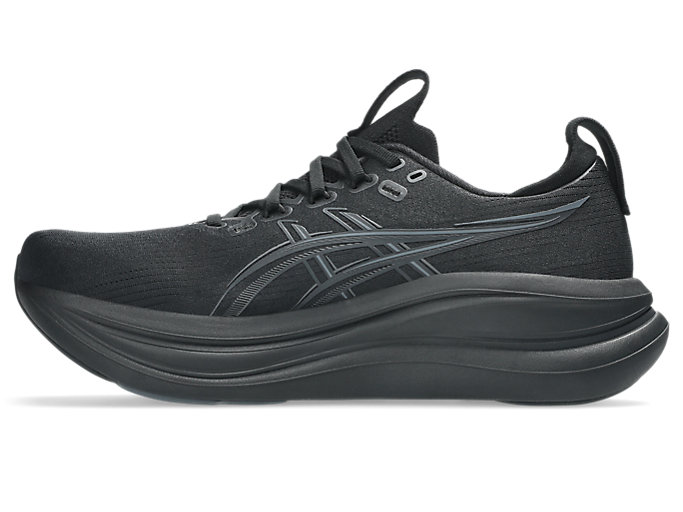 Purchase ASICS GEL-NIMBUS 28 Sepatu Lari Hitam/Abu-abu Graphite 1011C127-001