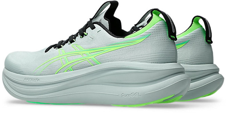 ASICS GEL-NIMBUS 28 跑鞋 冷苔綠/亮綠 1011C127-400 Lookbook ASICS GEL-NIMBUS 28 跑鞋 冷苔綠/亮綠 1011C127-400