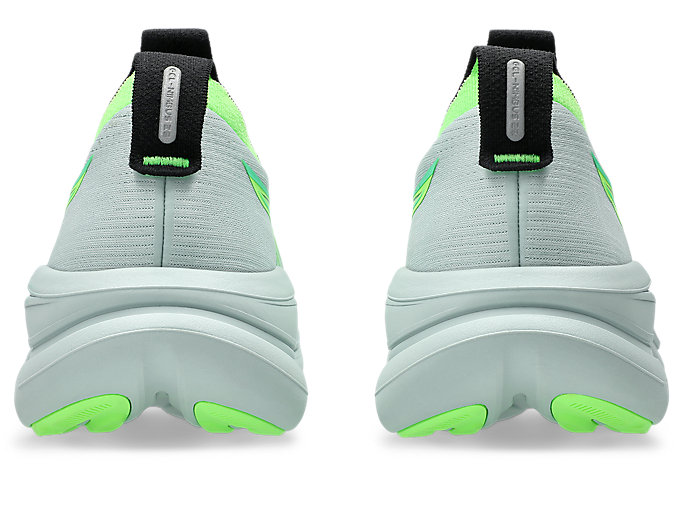 Details for ASICS GEL-NIMBUS 28 Running Shoes Cold Moss/Illuminate Green 1011C127-400