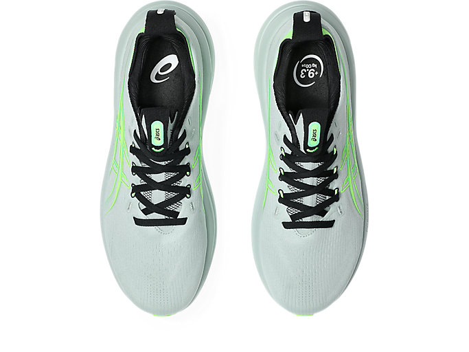 Sizing ASICS GEL-NIMBUS 28 Running Shoes Cold Moss/Illuminate Green 1011C127-400
