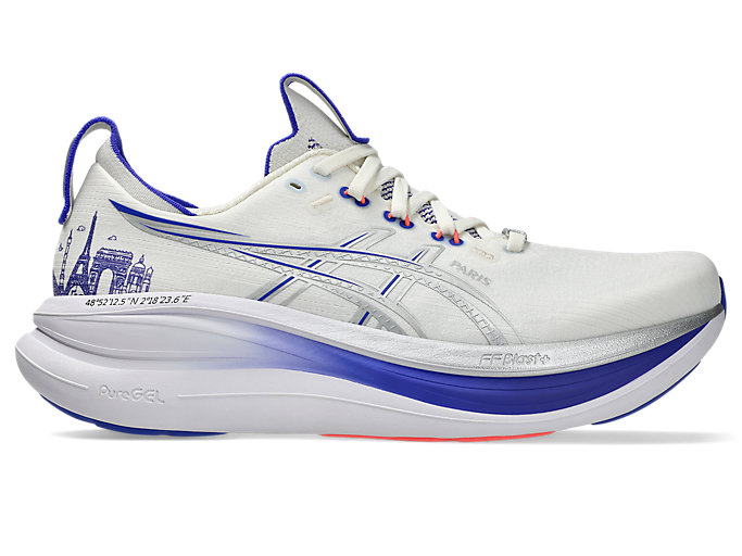 ASICS GEL-NIMBUS 28 Running Shoes Cream/Pure Silver 1013A208-100