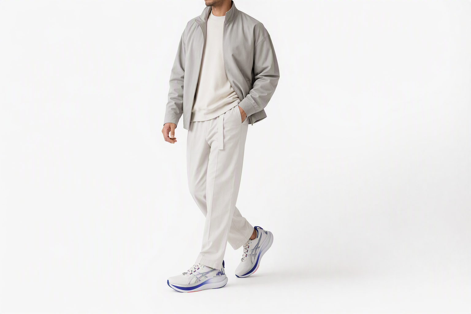 Order 亚瑟士 GEL-NIMBUS 28 跑鞋 奶油色/纯银色 1013A208-100