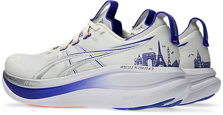 ASICS GEL-NIMBUS 28 Sepatu Lari Cream/Pure Silver 1013A208-100 Lookbook ASICS GEL-NIMBUS 28 Sepatu Lari Cream/Pure Silver 1013A208-100