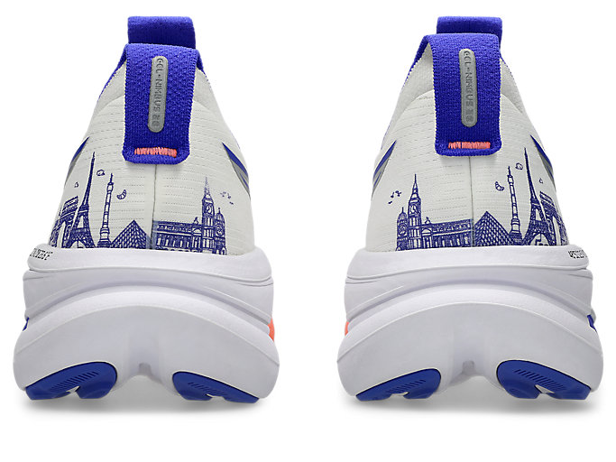 Purchase ASICS GEL-NIMBUS 28 Sepatu Lari Cream/Pure Silver 1013A208-100