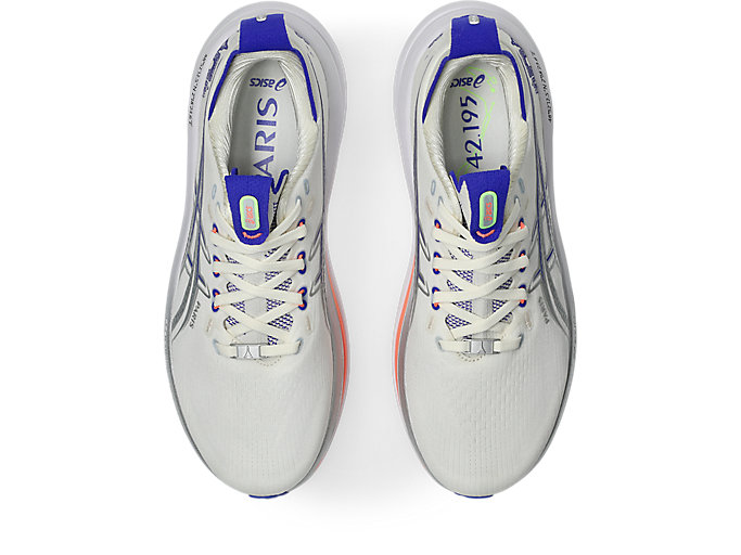 Details for ASICS GEL-NIMBUS 28 Sepatu Lari Cream/Pure Silver 1013A208-100