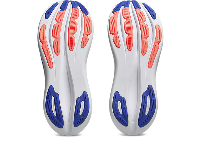 Sizing ASICS GEL-NIMBUS 28 Sepatu Lari Cream/Pure Silver 1013A208-100