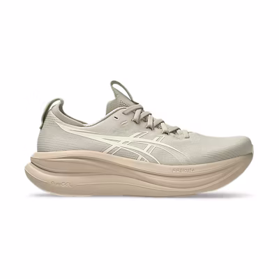 ASICS GEL-NIMBUS 28 Running Shoes Feather Grey/Cream