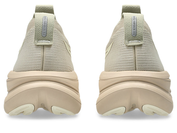 Purchase ASICS GEL-NIMBUS 28 Sepatu Lari Abu-abu Muda/Krim 1011C127-021