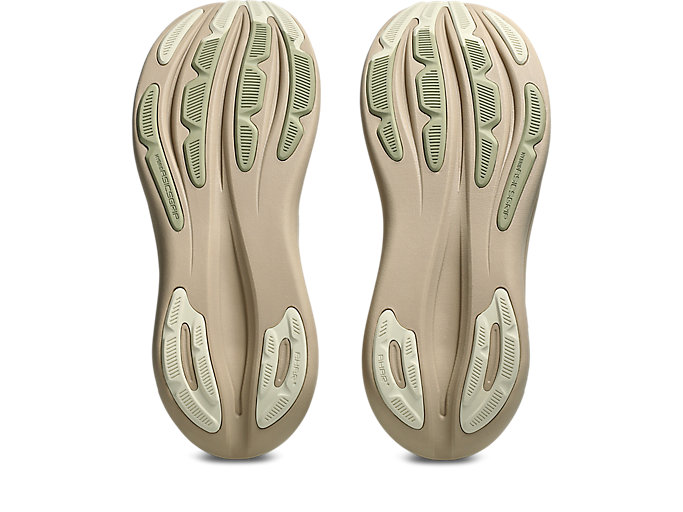 Sizing ASICS GEL-NIMBUS 28 Sepatu Lari Abu-abu Muda/Krim 1011C127-021