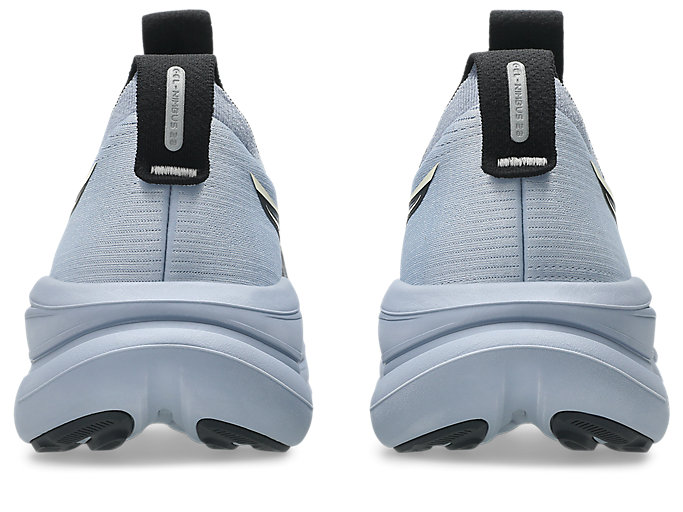 Purchase ASICS GEL-NIMBUS 28 Sepatu Lari Abu-Biru/Hitam 1011C127-402