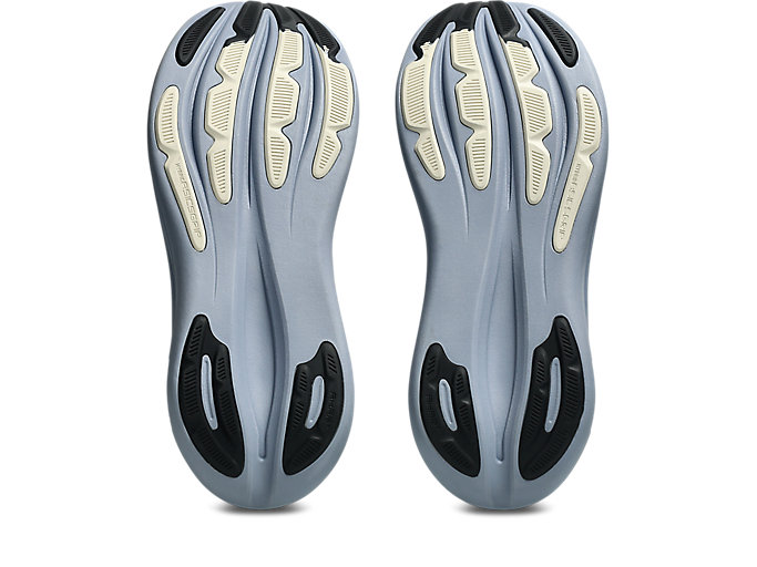 Sizing ASICS GEL-NIMBUS 28 Sepatu Lari Abu-Biru/Hitam 1011C127-402