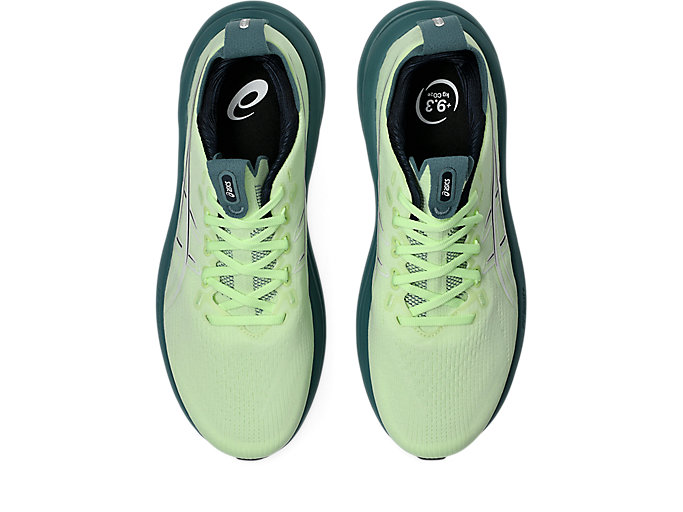Details for ASICS GEL-NIMBUS 28 Zapatillas Running Amarillo Iluminado/Verde Azulado 1011C127-750