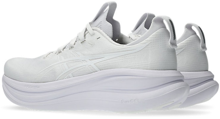 アシックス GEL-NIMBUS 28 ランニングシューズ ホワイト/ホワイト 1011C127-100 Lookbook アシックス GEL-NIMBUS 28 ランニングシューズ ホワイト/ホワイト 1011C127-100